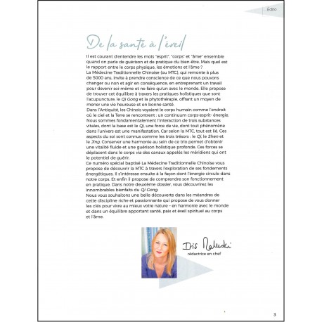 LES GRANDES TRADITIONS SANTÉ |Premier Numéro