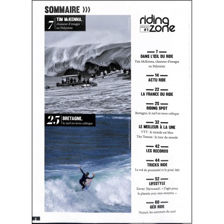 RIDING ZONE |Premier Numéro