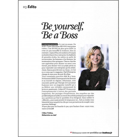 BE A BOSS |Premier Numéro