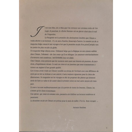 Climats |Premier Numéro