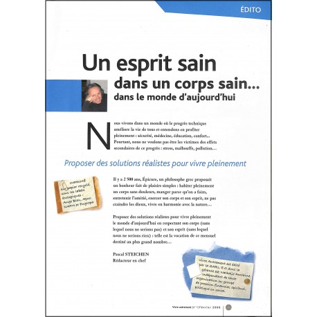 VIVRE AUTREMENT Magazine |Premier Numéro