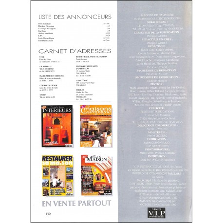 MAISON DE COMPAGNE |Premier Numéro