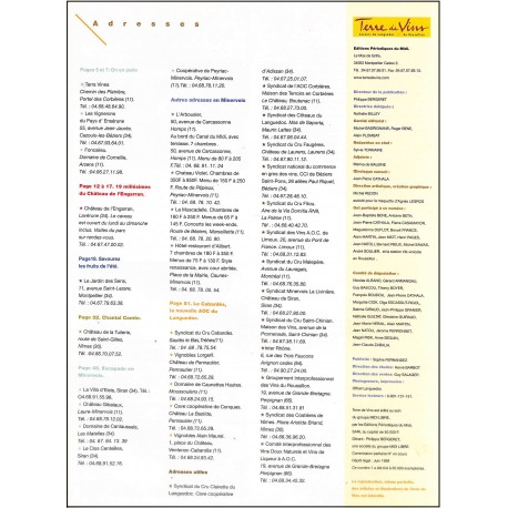 TERRE DE VINS |Premier Numéro