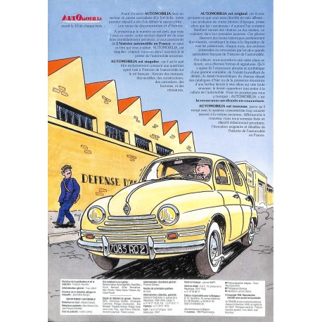 AUTOMOBILIA |Premier Numéro