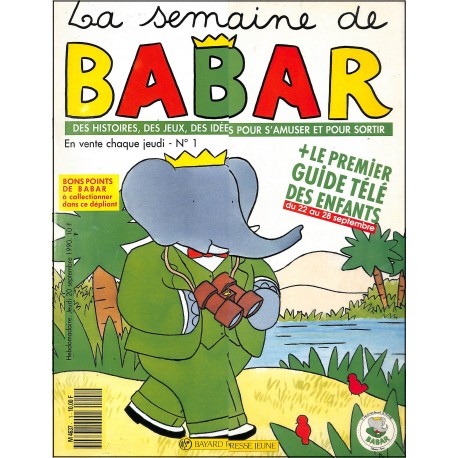 LA SEMAINE DE BABAR |Premier Numéro