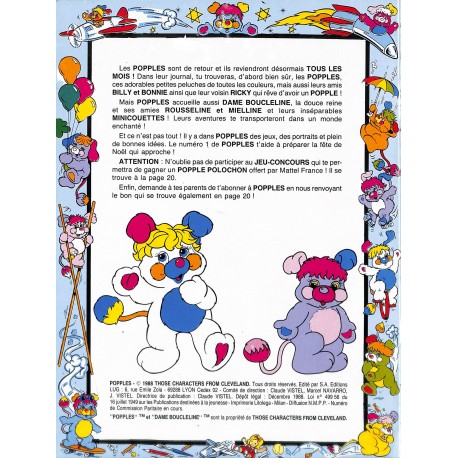 POPPLES |Premier Numéro