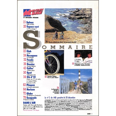 Mountain BIKE |Premier Numéro