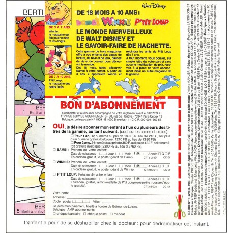 BAMBI |Premier Numéro