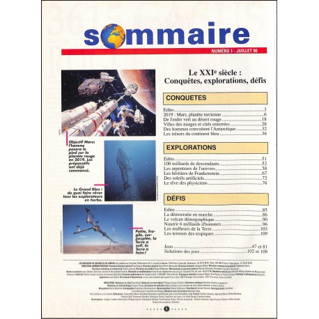 science & vie junior LES DOSSIERS |Premier Numéro