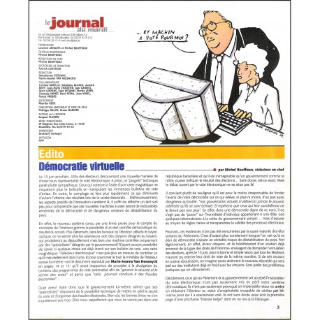 LE JOURNAL DU MARDI |Premier Numéro