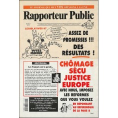 RAPPORTEUR PUBLIC |Premier Numéro