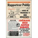 RAPPORTEUR PUBLIC |Premier Numéro