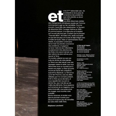 LA TERRE VUE DE L'ESPACE |Premier Numéro