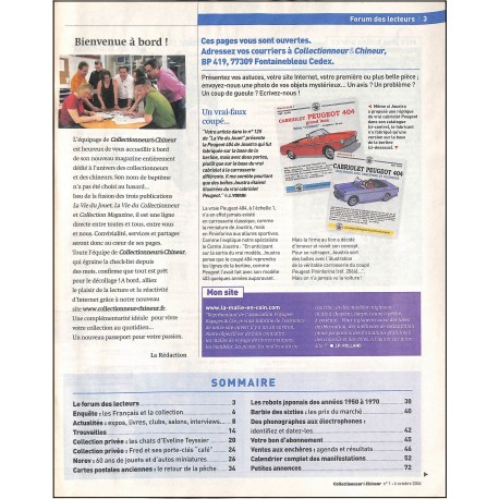 COLLECTIONNEUR & CHINEUR |Premier Numéro