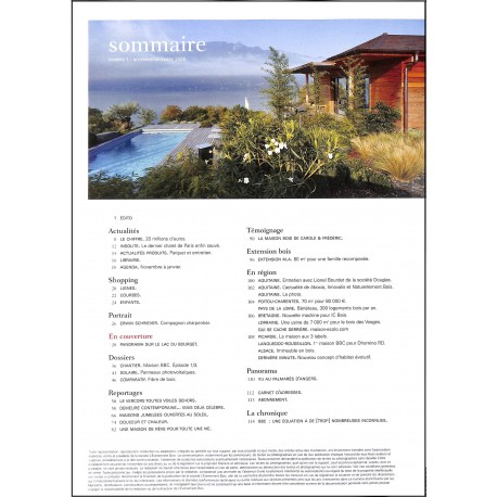 ÉCO MAISON BOIS & ÉNERGIES RENOUVELABLES |Premier Numéro