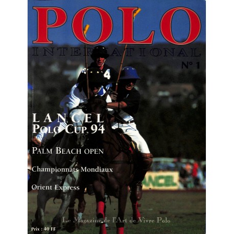 POLO international |Premier Numéro