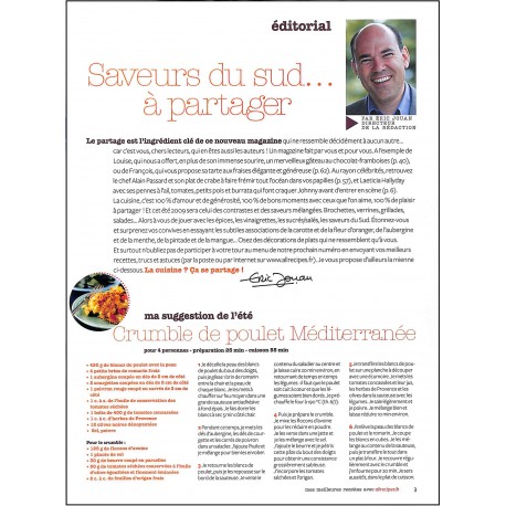 MES MEILLEURES RECETTES |Premier Numéro