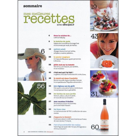 MES MEILLEURES RECETTES |Premier Numéro