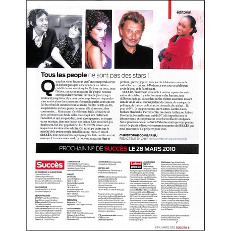 SUCCÈS |Premier Numéro