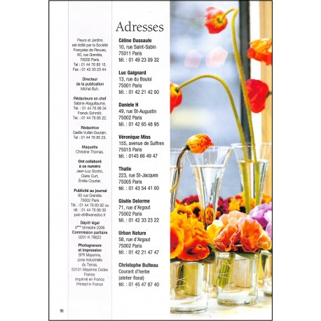 FLEURS ET JARDINS |Premier Numéro