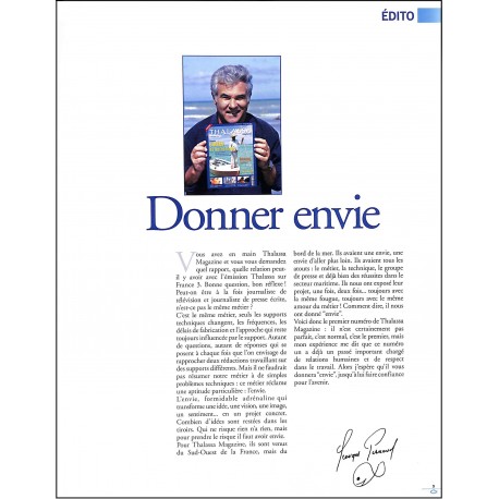 THALASSA MAGAZINE |Premier Numéro