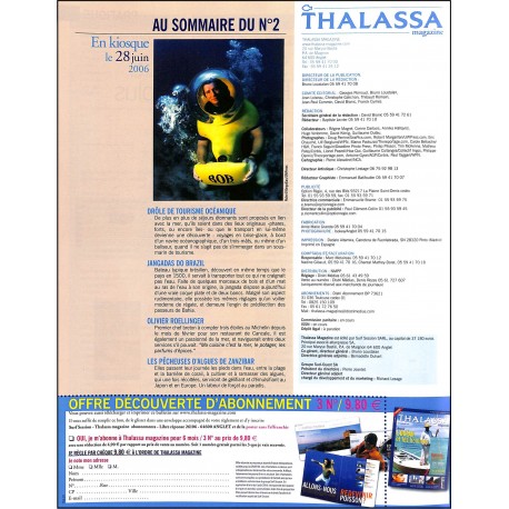 THALASSA MAGAZINE |Premier Numéro