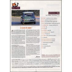 LE JOURNAL DE LA VOITURE ANCIENNE |Premier Numéro 2
