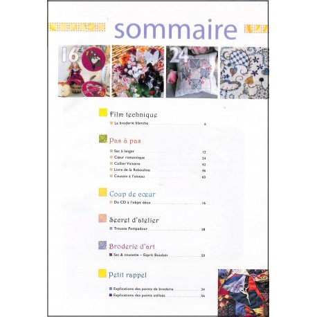 BRODERIE D'ART |Premier Numéro