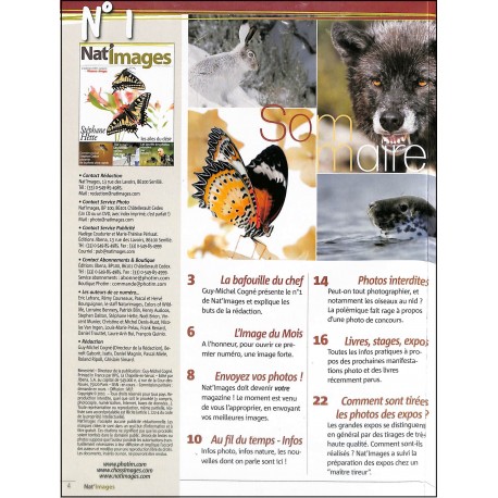 NAT'IMAGES |Premier Numéro