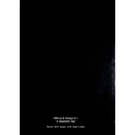 OFF-SHORE & PRESTIGE |Premier Numéro