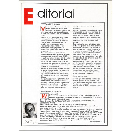 AVIS |Premier Numéro