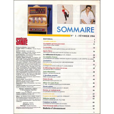 SPÉCIAL SANTÉ |Premier Numéro