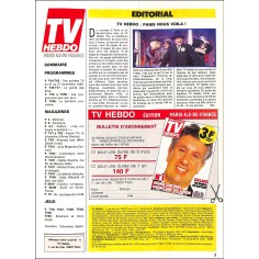 TV HEBDO |Premier Numéro 2