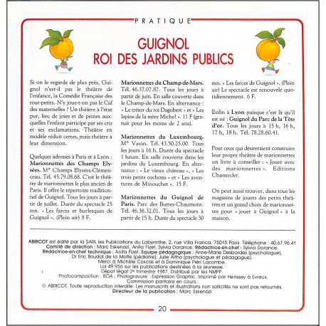 ABRICOT |Premier Numéro