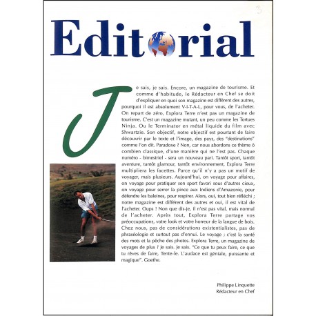 EXPLORA TERRE MAGAZINE |Premier Numéro