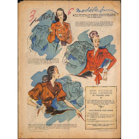 LE PETIT ECHO DE LA MODE |Premier Numéro