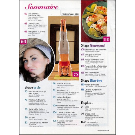 SHAPE MAGAZINE |Premier Numéro