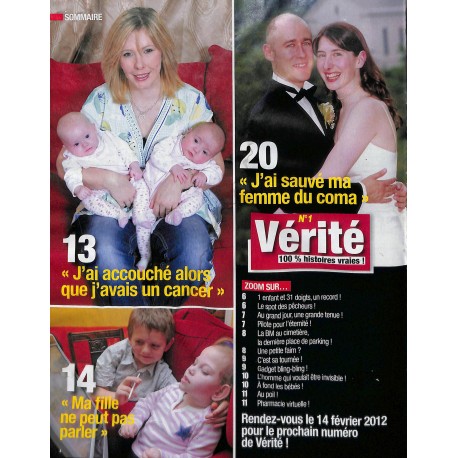 VÉRITÉ |Premier Numéro