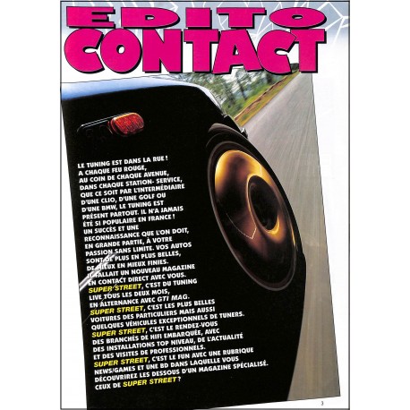 SUPER STREET MAGAZINE |Premier Numéro