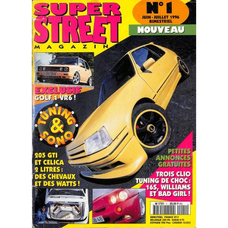 SUPER STREET MAGAZINE |Premier Numéro
