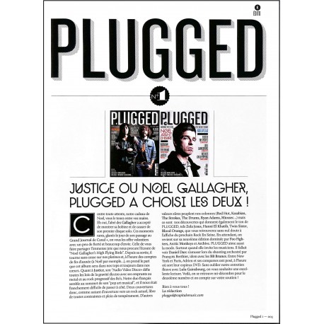 PLUGGED |Premier Numéro