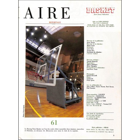 basket |Premier Numéro