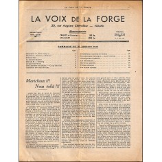 LA VOIX DE LA FORGE |Premier Numéro 2