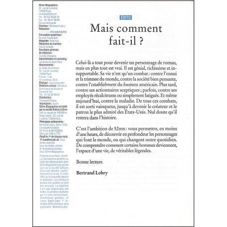 52 MN BIOGRAPHIES |Premier Numéro