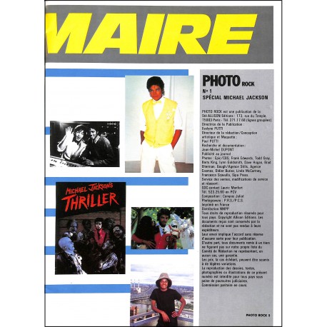 PHOTO ROCK |Premier Numéro