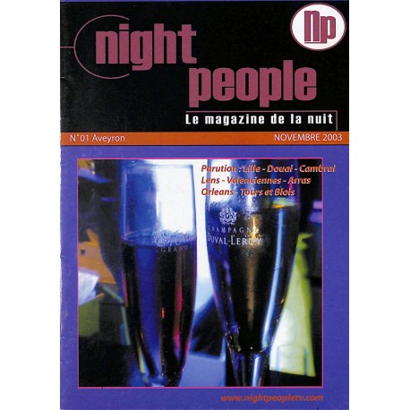 NIGHT PEOPLE |Premier Numéro