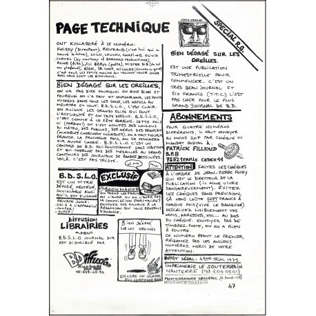 BIEN DÉGAGÉ SUR LES OREILLES |Premier Numéro