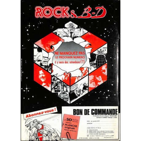 ROCK & B.D |Premier Numéro