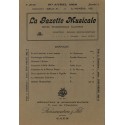 LA GAZETTE MUSICALE |Premier Numéro