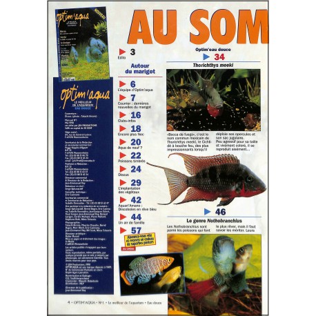 OPTIM'AQUA |Premier Numéro